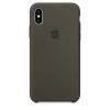 Чохол Apple Silicone Case Dark Olive (MR522) для iPhone X