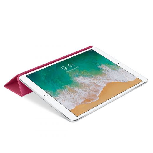 Чехол Apple Leather Smart Cover Pink Fuchsia для iPad Pro 10.5" (2017) (MR5K2)