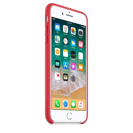 Чехол Apple Silicone Case Red Raspberry (MRFW2) для iPhone 8 Plus / 7 Plus