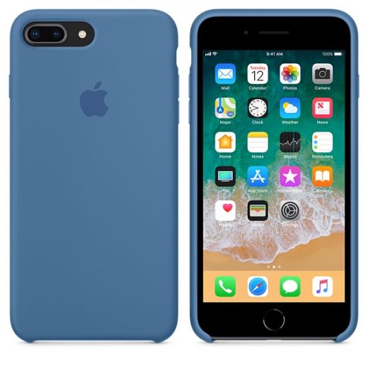 Чохол Apple Silicone Case Denim Blue (MRFX2) для iPhone 8 Plus / 7 Plus