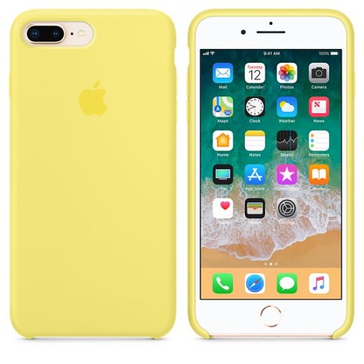 Чехол Apple Silicone Case Lemonade (MRFY2) для iPhone 8 Plus / 7 Plus