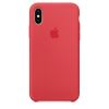 Чехол Apple Silicone Case Red Raspberry (MRG12) для iPhone X
