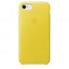Чехол Apple Leather Case Spring Yellow (MRG72) для iPhone 8/7