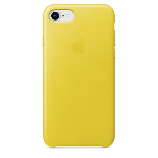 Чохол Apple Leather Case Spring Yellow (MRG72) для iPhone 8/7