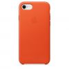 Чехол Apple Leather Case Bright Orange (MRG82) для iPhone 8/7
