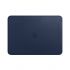 Оригинальный кожаный чехол Apple Leather Sleeve Midnight Blue (MRQL2) для MacBook Air 13.6" M2 | M3 (2023 | 2024)| Pro 13" (2018 | 2019 | 2020 | M1) | Air 13"
