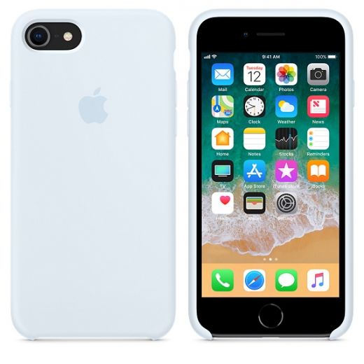 Чохол Apple Silicone Case Sky Blue (MRR62) для iPhone 8/7