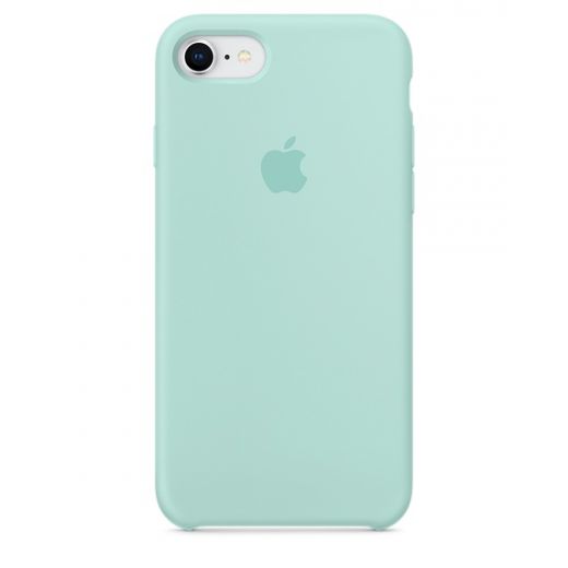 Чехол Apple Silicone Case Marine Green (MRR72) для iPhone 8/7