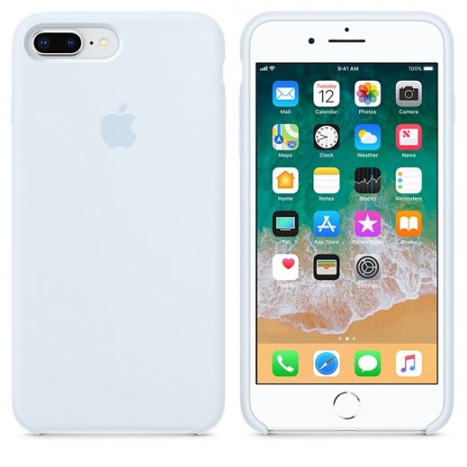 Чохол Apple Silicone Case Sky Blue (MRR92) для iPhone 8 Plus / 7 Plus