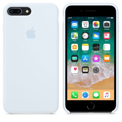 Чохол Apple Silicone Case Sky Blue (MRR92) для iPhone 8 Plus / 7 Plus
