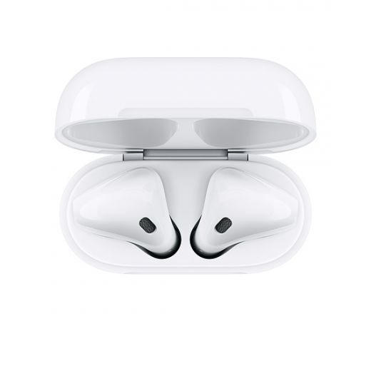 Безпровідні навушники Apple AirPods (2 покоління) with Wireless Charging Case (MRXJ2)