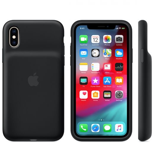 Чехол Apple Smart Battery Case Black (MRXK2) для iPhone XS