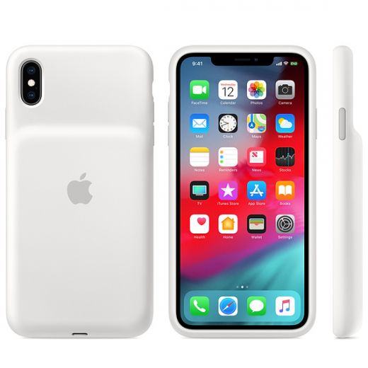 Чехол Apple Smart Battery Case White (MRXR2) для iPhone XS Max