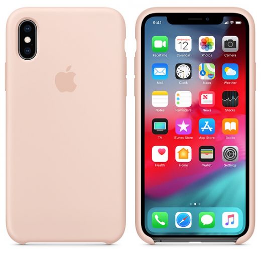 Чохол Apple Silicone Case Pink Sand (MTF82) для iPhone XS