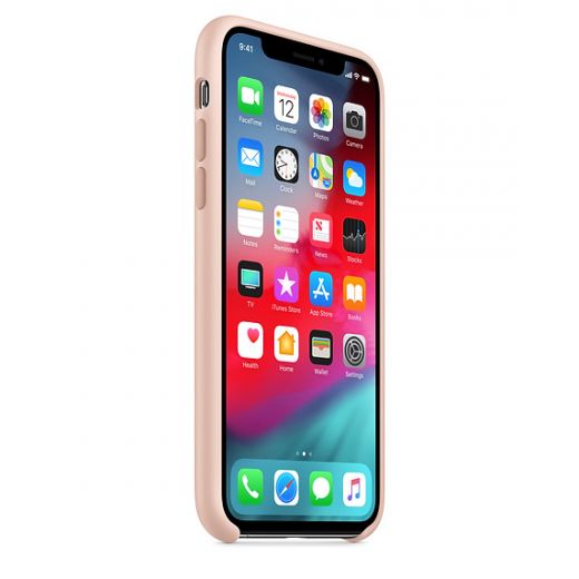 Чехол Apple Silicone Case Pink Sand (MTF82) для iPhone XS