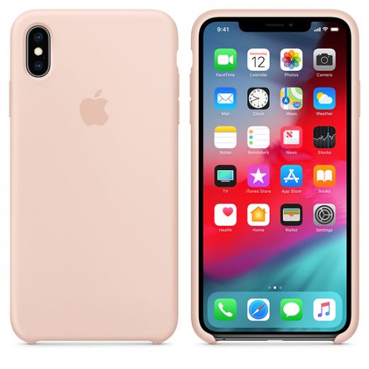 Чехол Apple Silicone Case Pink Sand (MTFD2) для iPhone XS Max