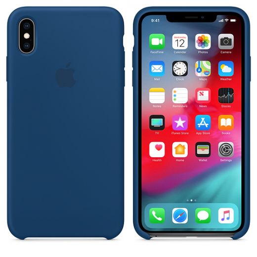 Чохол Apple Silicone Case Blue Horizon (MTFE2) для iPhone XS Max