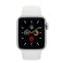 Б/У Apple Watch Series 5 (GPS) 40mm Silver Aluminum Case with White Sport Band (MWV62) 5+