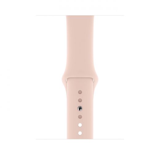 Apple Watch Series 5 (GPS) 44mm Gold Aluminum Case with Pink Sand Sport (MWVE2)
