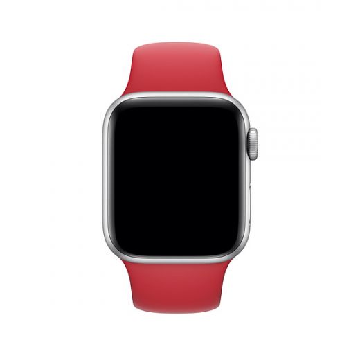 Ремешок Apple Watch Sport Band 38/40mm (PRODUCT) Red (MU9M2)