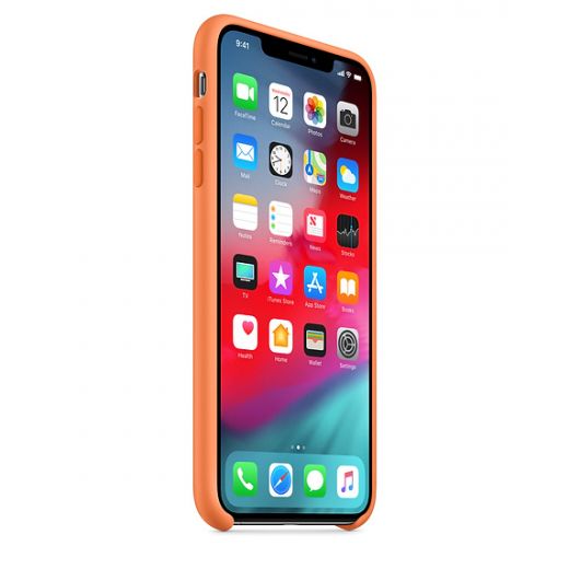 Чехол Apple Silicone Case Papaya (MVF72) для iPhone XS Max