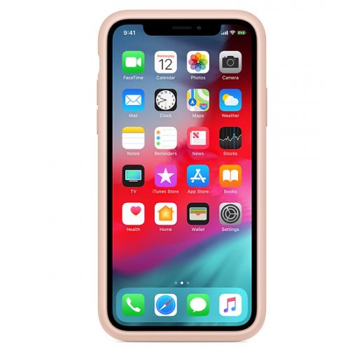 Чехол Apple Smart Battery Case Pink Sand (MVQP2) для iPhone XS