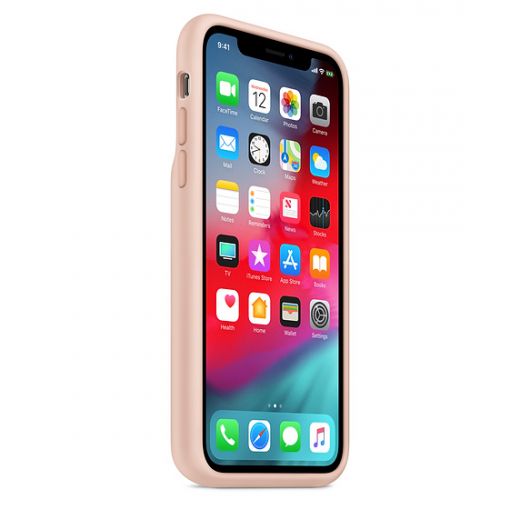 Чехол Apple Smart Battery Case Pink Sand (MVQP2) для iPhone XS