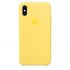 Чехол Apple Silicone Case Canary Yellow (MW992) для iPhone XS