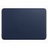 Оригінальний шкіряний чохол Apple Leather Sleeve Midnight Blue (MWVC2) для MacBook Pro 16" | Air 15.3" M2 | M3 (2023 | 2024)