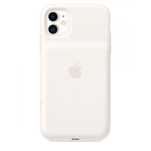 Чехол Apple Smart Battery Case with Wireless Charging Soft White (MWVJ2) для iPhone 11