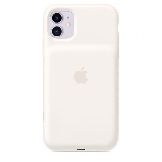 Чехол Apple Smart Battery Case with Wireless Charging Soft White (MWVJ2) для iPhone 11