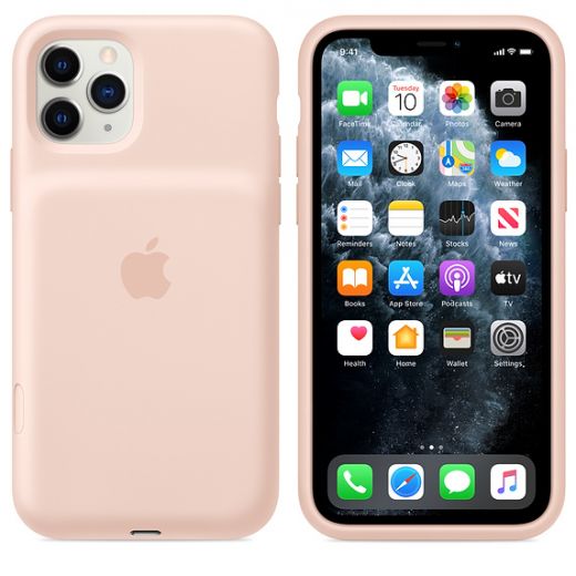 Чохол Apple Smart Battery Case with Wireless Charging Pink Sand (MWVN2) для iPhone 11 Pro
