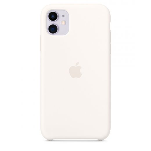 Чехол Apple Sillicone Case White (MWVX2) для iPhone 11