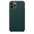 Чехол Apple Leather Case Forest Green (MWYC2) для iPhone 11 Pro