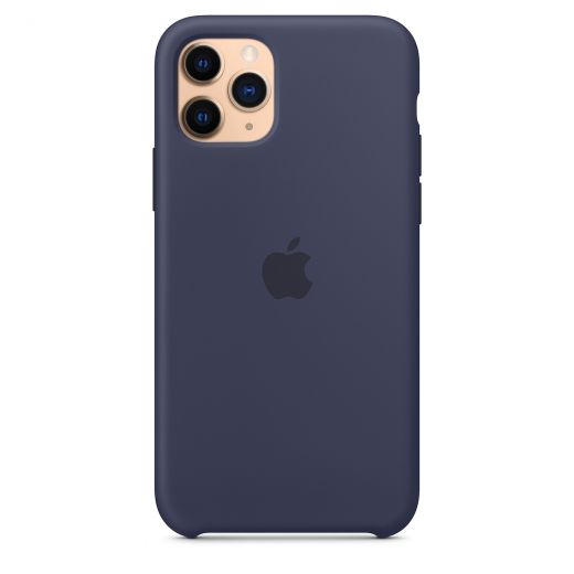Чехол Apple Sillicone Case Midnight Blue (MWYJ2) для iPhone 11 Pro