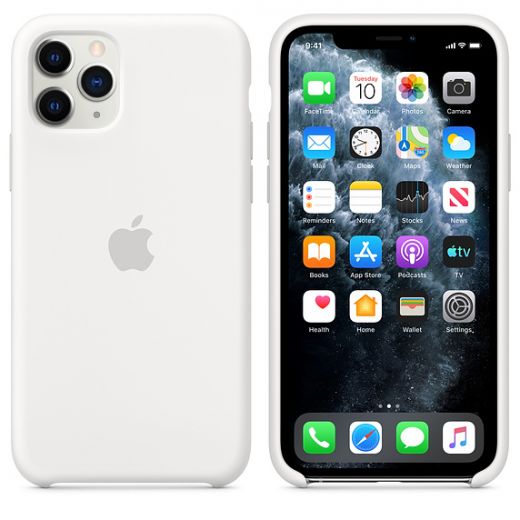 Чехол Apple Sillicone Case White (MWYL2) для iPhone 11 Pro