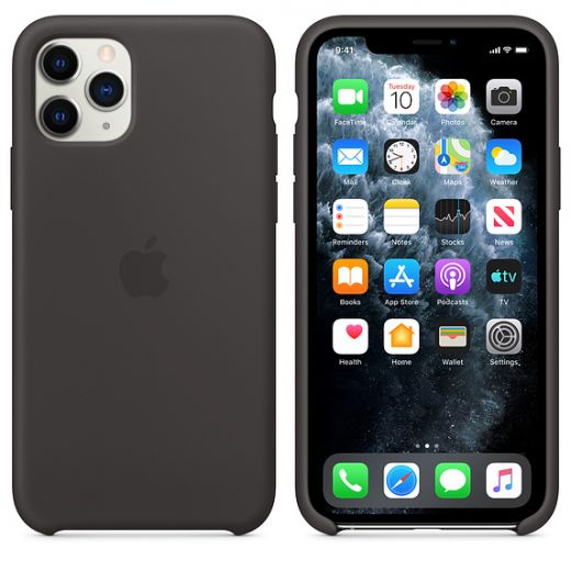 Чохол Apple Sillicone Case Black (MWYN2) для iPhone 11 Pro