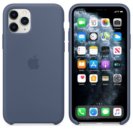 Чехол Apple Sillicone Case Alaskan Blue (MWYR2) для iPhone 11 Pro