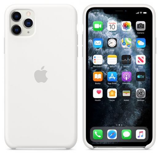 Чехол Apple Silicone Case White (MWYX2) для iPhone 11 Pro Max