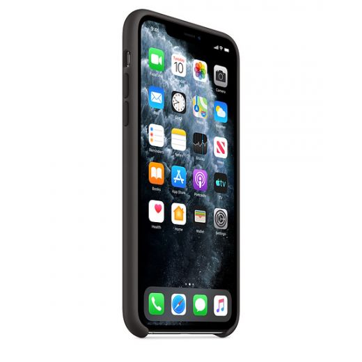 Чехол Apple Silicone Case Black (MX002) для iPhone 11 Pro Max