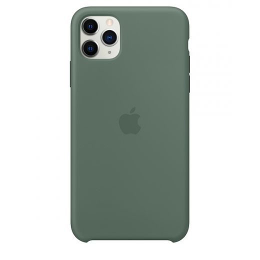 Чехол Apple Silicone Case Pine Green (MX012) для iPhone 11 Pro Max