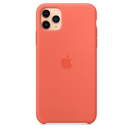 Чехол Apple Silicone Case Clementine (Orange) (MX022) для iPhone 11 Pro Max