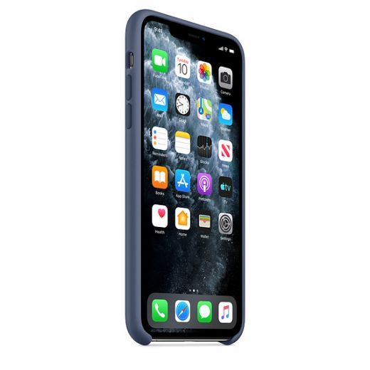 Чохол Apple Silicone Case Alaskan Blue (MX032) для iPhone 11 Pro Max