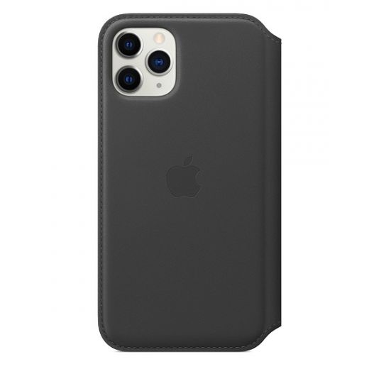 Чехол Apple Leather Folio Case Black (MX062) для iPhone 11 Pro