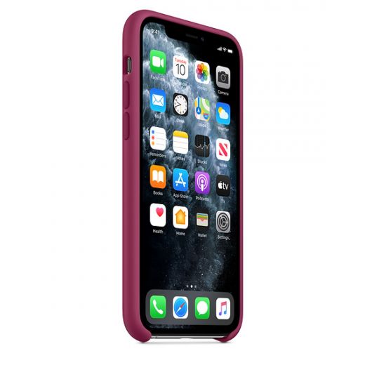 Чехол Apple Sillicone Case Pomegranate (MXM62) для iPhone 11 Pro