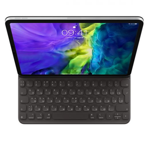 Чохол-клавіатура Apple Smart Keyboard Folio (MXNK2RS/A) для iPad Pro 11" (2020)