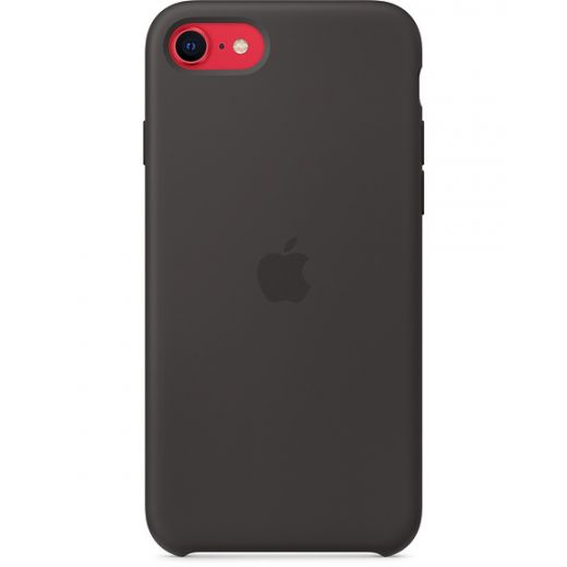 Чохол Apple Silicone Case Black (MXYH2) для iPhone SE (2020)