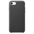 Чохол Apple Leather Case Black (MXYM2) для iPhone SE (2020)