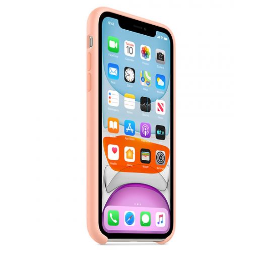 Чехол Apple Sillicone Case Grapefruit (MXYX2) для iPhone 11