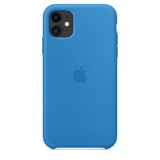 Чехол Apple Sillicone Case Surf Blue (MXYY2) для iPhone 11